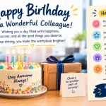 Birthday wishes colleague