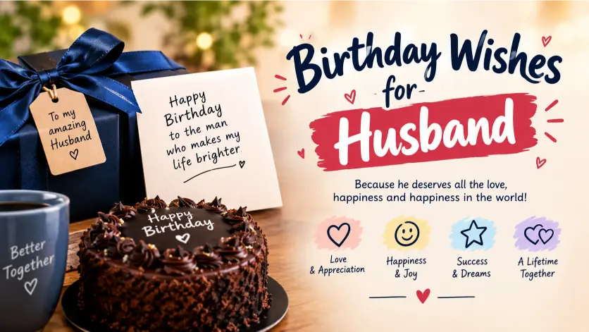 Birthday Wishes for Husband