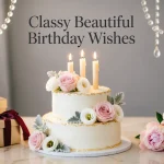 Classy Beautiful Birthday Wishes