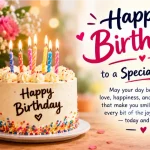 Happy Birthday Wishes for a Special Person