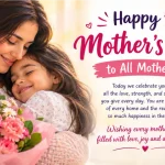 Mother’s Day Wishes for All Mothers
