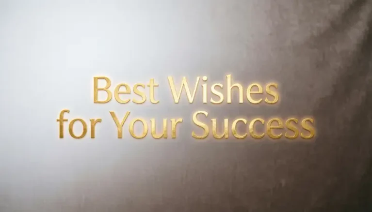 Best Wishes for Your Success