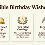 Bible Birthday Wishes