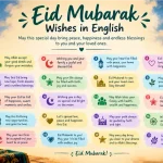 Eid Mubarak Wishes in English