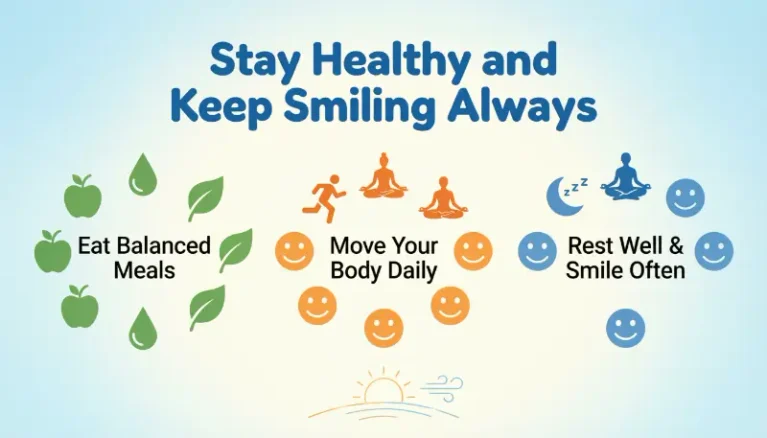 Stay Healthy and Keep Smiling Always