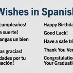 Wishes in Spanish